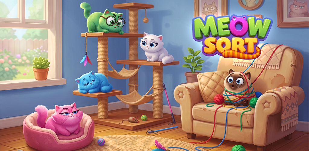 Meow Sort: Color Puzzle Master - Featured Banner